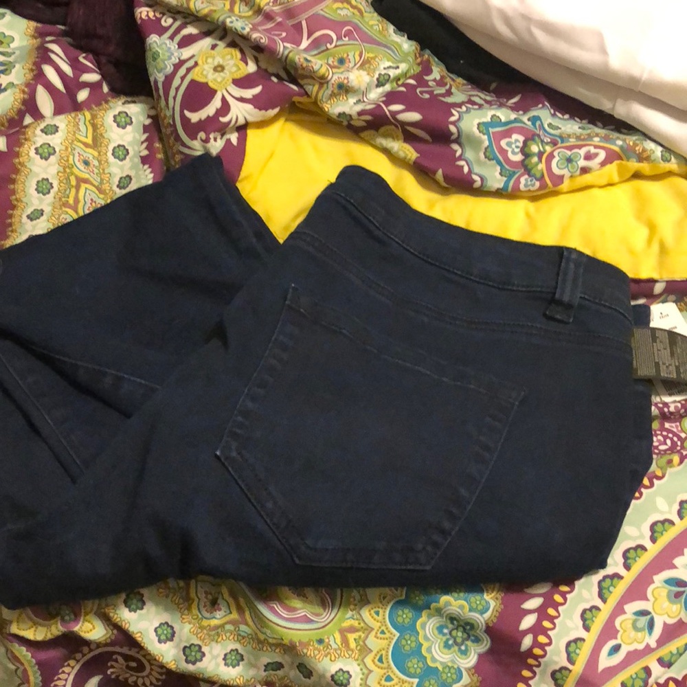 Indigo jeggings